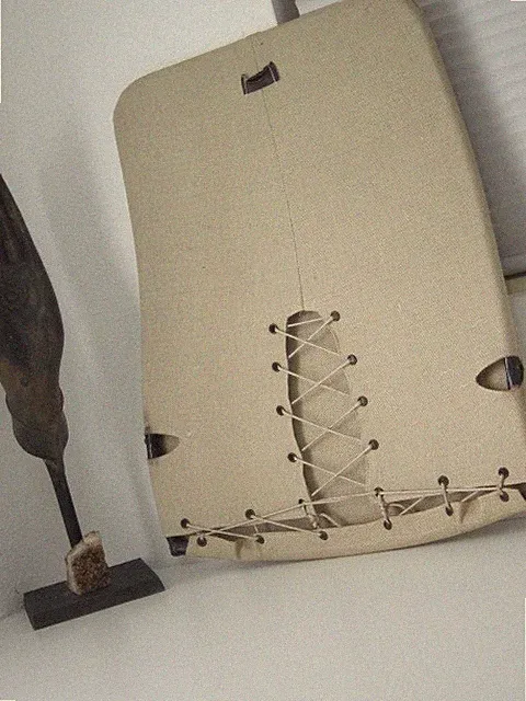 Ekornes Stressless Back Mesh & Frame 1970's recliner chair Tan Mesh on Brown S2