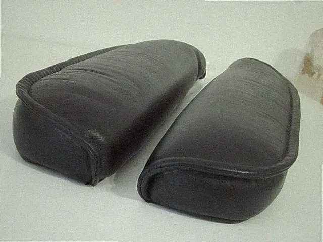 Ekornes Stressless Black Leather Arms on their chair Painted Used To Be Green s7