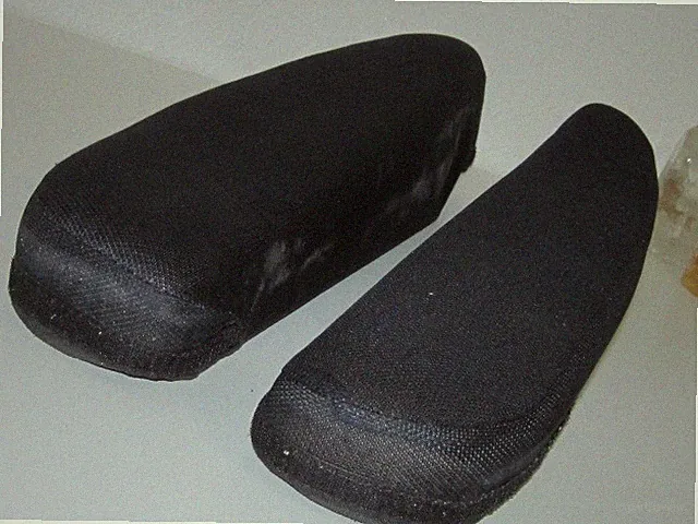 Ekornes Stressless Black Mesh Arms on their recliner chair with STICKY strips s8