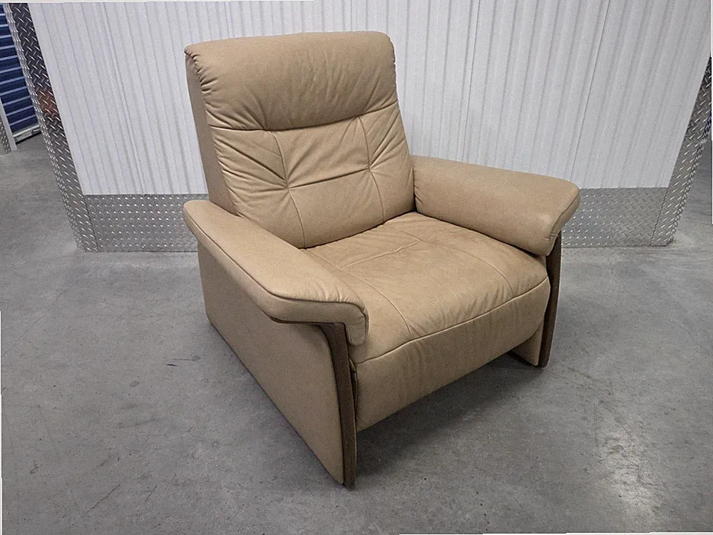 Ekornes Stressless 'Mary' Sand Leather Power Recliner Chair
